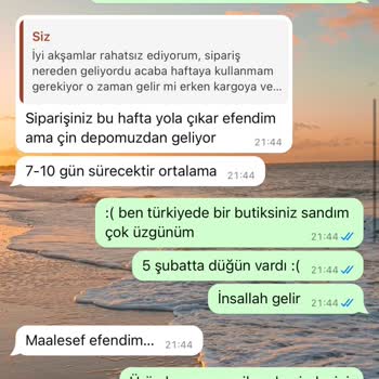 Siparişin Teslim Edilmemesi Ve İptal Sorunları