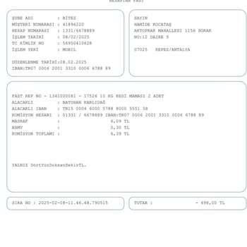 Yanıltıcı Kedi Maması Siparişi Deneyimi