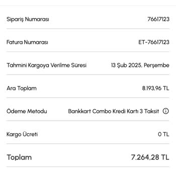 Karaca Home Siparişinde 11 Günlük Gecikme