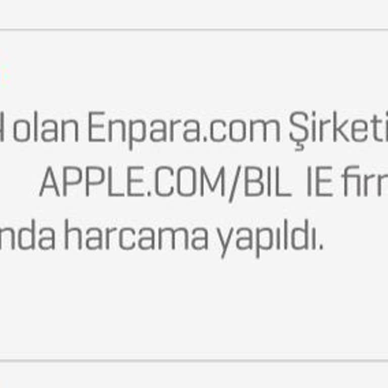 Bilgim Dışında Yapılan Apple Ödemesi Ve Güvenlik İhlali