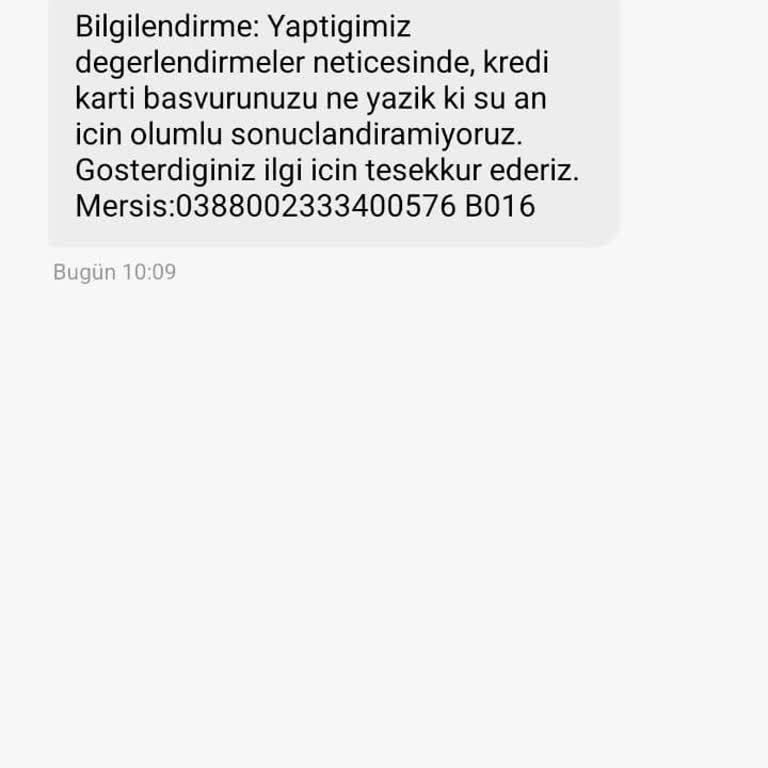 Kredi Kartı Başvurumda Sürekli Red Alıyorum