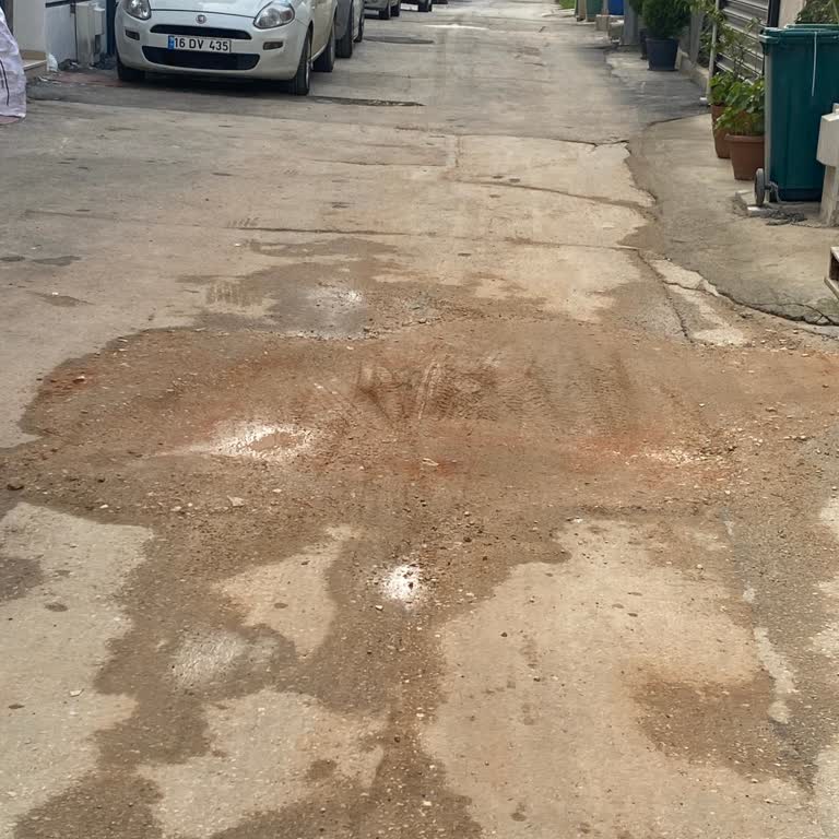 Kazı Sonrası Unutulan Sokak