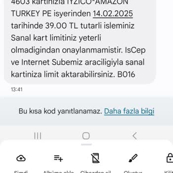İzinsiz İşlem Şikayeti