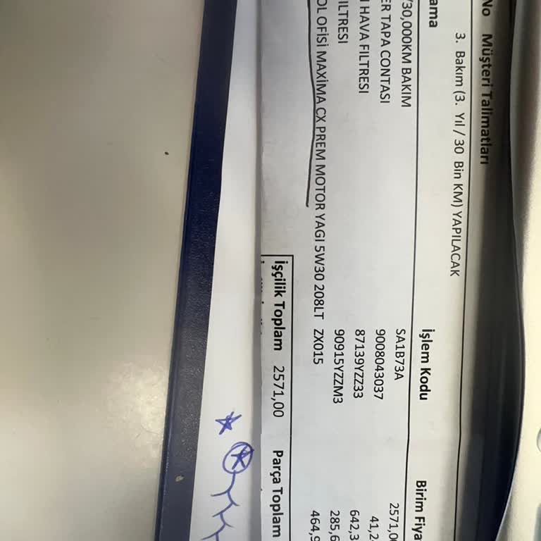 Yetkili Servis Yanlış Yağ Kullanımıyla Hayal Kırıklığı Yarattı