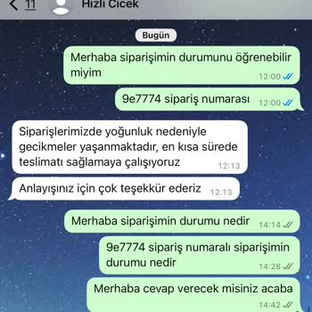 Sevgililer Gününde Teslim Edilmeyen Sipariş Ve İletişimsizlik Sorunu