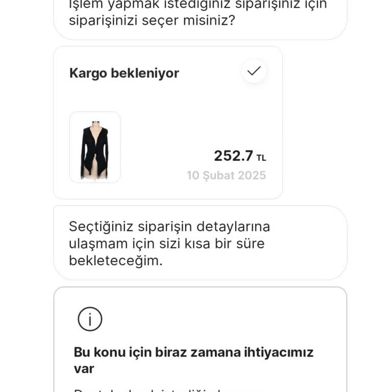 Kargo Gecikmesi Ve İletişim Sorunları