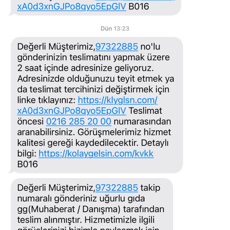 Yanlış Adrese Teslimat Ve İletişim Sorunları