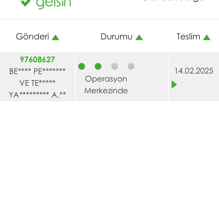 Kargo Teslimatında Sürekli Gecikme Ve İletişim Sorunu