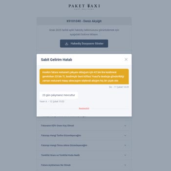 Restoran Çalışanına Haksızlık Ve Ücret Sorunu