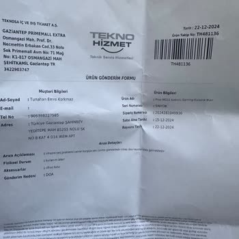 Teknosa'dan Alınan Kulaklıkta Süre Gelen Sorun Ve İletişim Eksikliği