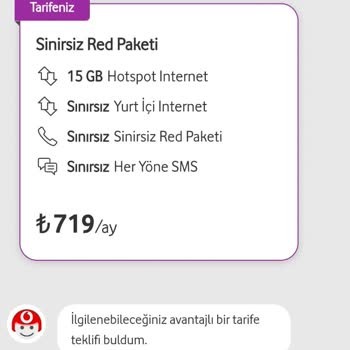 Vodafone'un Zorunlu Tarife Geçişi