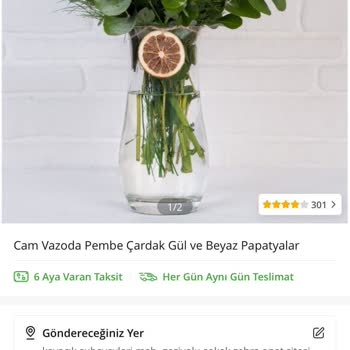 Yanıltıcı Çiçek Siparişi Deneyimi