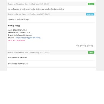 AVM Bilişim Ürün Gecikmesi Ve İletişim Sorunları