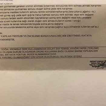 Boyner'den Aldığım Camper Ayakkabılarda Kalite Sorunu