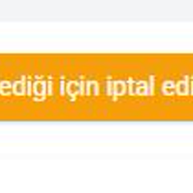 Yanlış Ürün Siparişi Ve İptal Sorunu