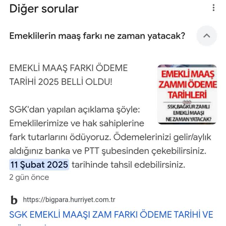 Emekli Maaşı Farkı Neden Yatmadı?