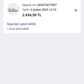 Sipariş İptali Ve İletişim Sorunu