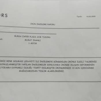 Yanlış Yıkama İddiasıyla Reddedilen Değişim Talebi