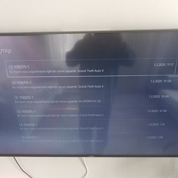 PlayStation 5: Sürekli Hata Kodu Ve Çözüm Bekleyen Sorunlar