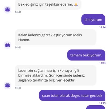 Eksik Ürünler Ve Yetersiz İade Süreci