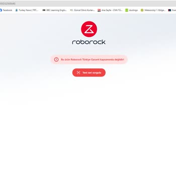 Getir'den Aldığım Roborock S8'in Garanti Kabusu