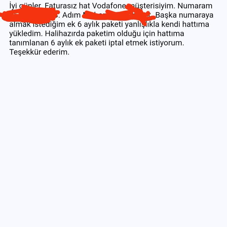 Yanlış Yüklenen Paket İçin Para İadesi Sorunu