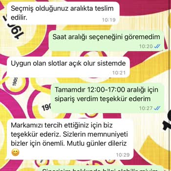 Teslimat Ve İletişim Sorunları