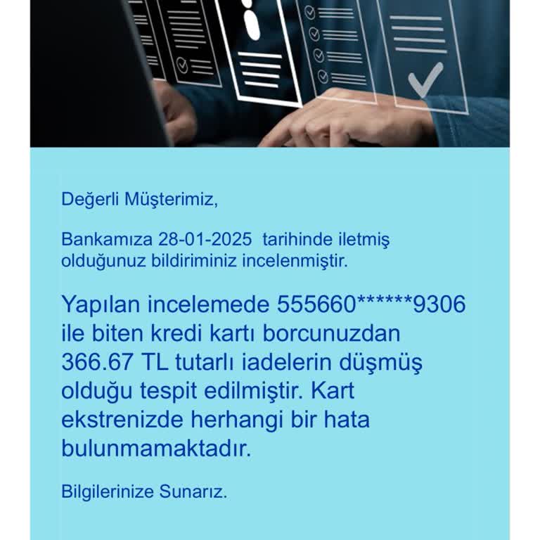 Denizbank Ekstresi Yanlış Hesaplandı Ve 2800 TL Fazla Yansıtıldı