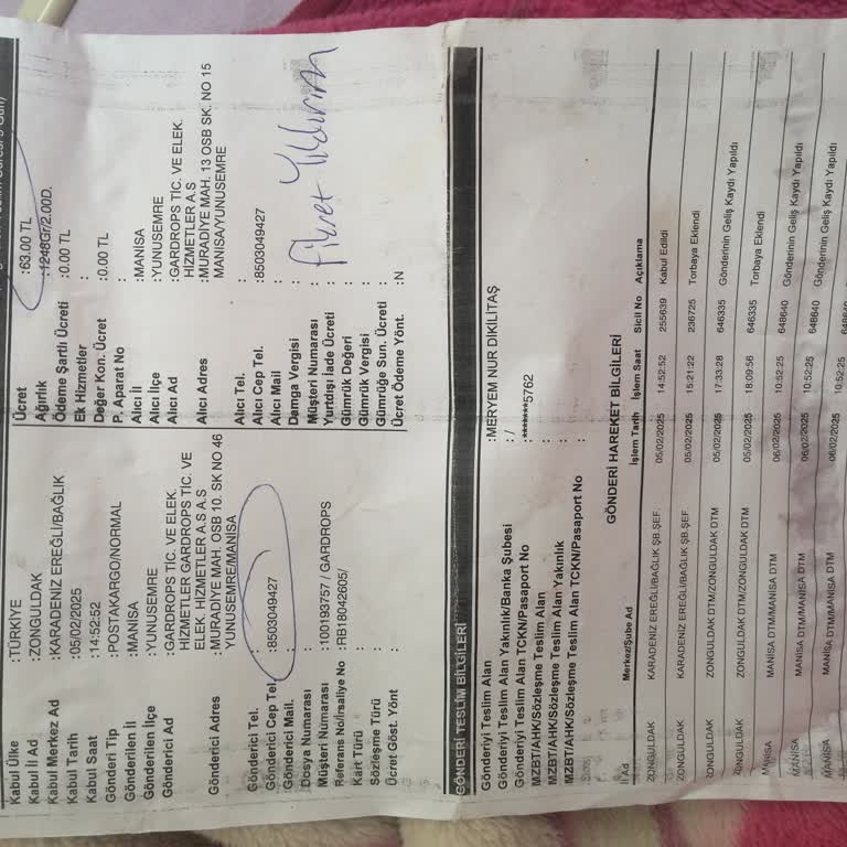 Yanlış Teslimat Ve İade Sorunu