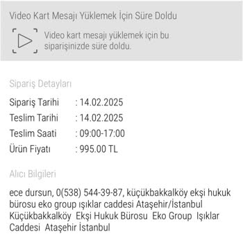 14 Şubat Teslimatında Yaşanan Hayal Kırıklığı