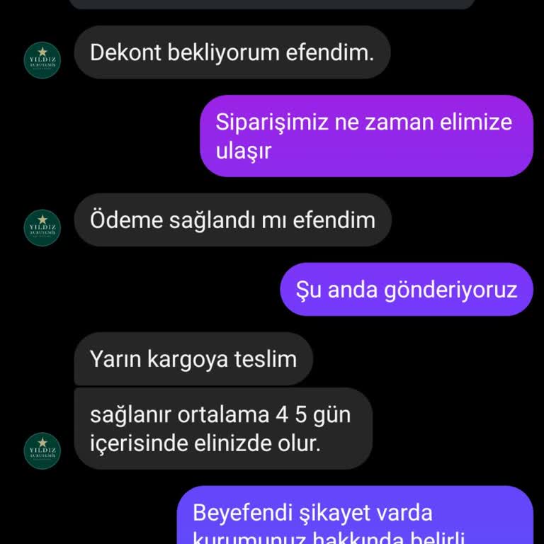 Sipariş Sonrası İletişim Ve Teslimat Sorunları