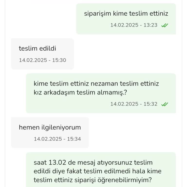 Çiçek Sepeti Siparişim Teslim Edilmedi Ve İletişim Kurulamıyor