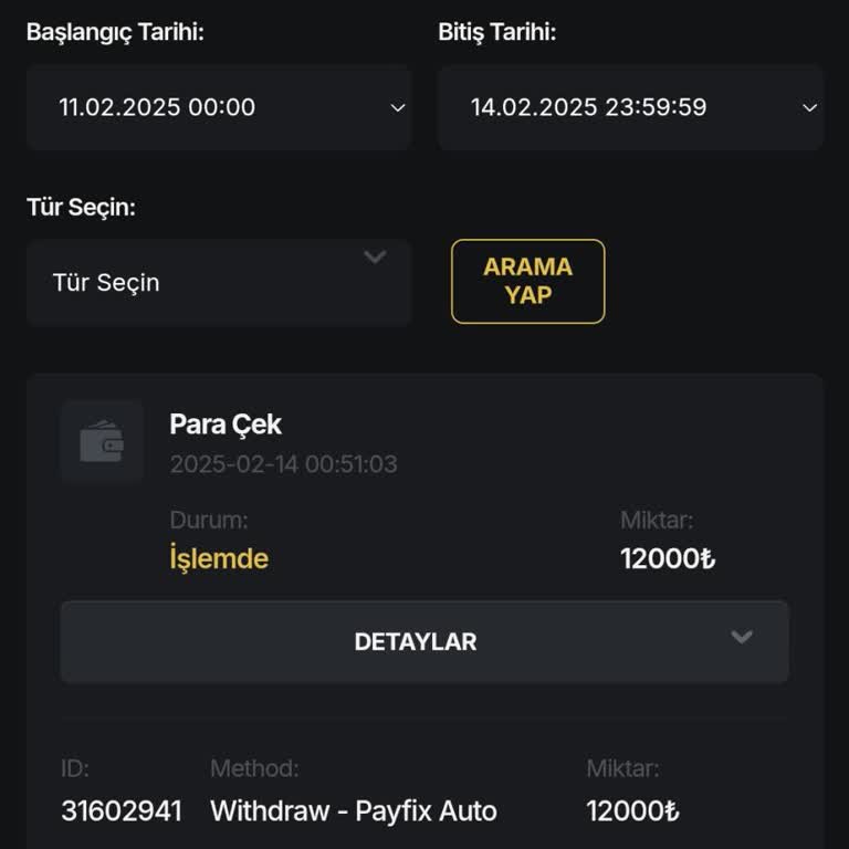 Çekim Talebinde Uzun Süreli Bekleme Sorunu