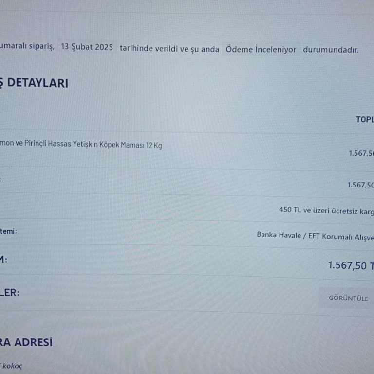 Ödeme Sorunu Ve İletişim Eksikliği