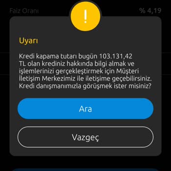 Kredi Kapatma İşleminde Fiyat Farkı Sorunu