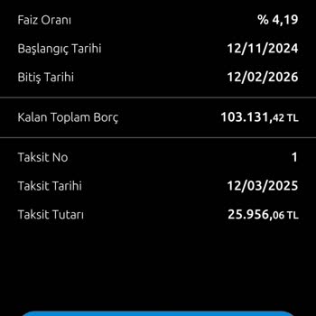 Kredi Kapatma İşleminde Fiyat Farkı Sorunu