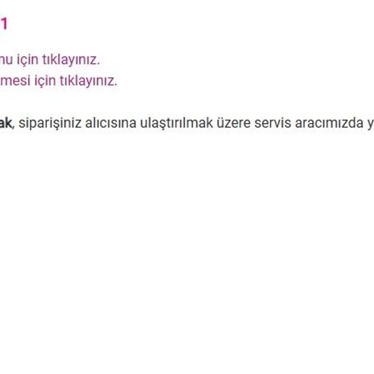 Teslim Edilemeyen Siparişin Hayal Kırıklığı