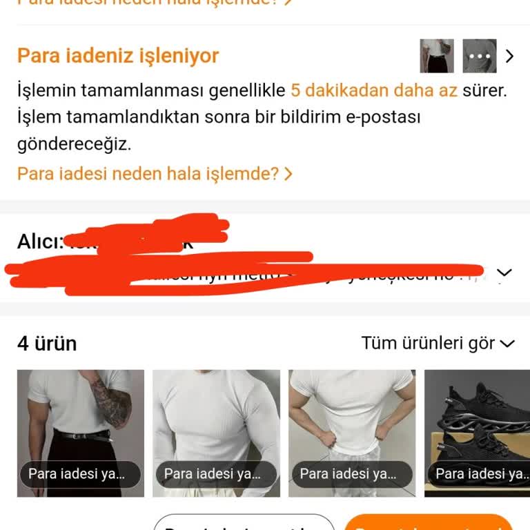 Para İadesi Sürecinde Sorun