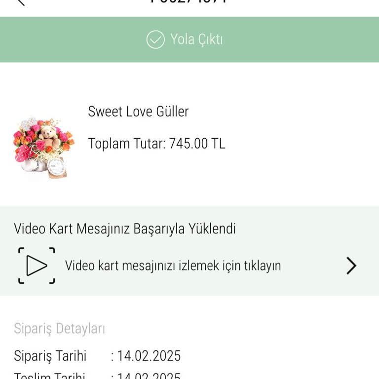 Teslimat Sorunu Ve İletişim Eksikliği