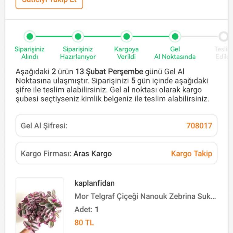 Trendyol Gel-Al Teslimatında Şifre Problemi Ve Müşteri Hizmetleri Eksikliği