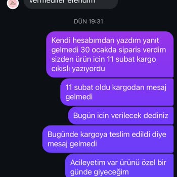 Siparişim Kayıp, İletişim Yok!