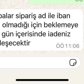 Ücret İadesi Sorunu Ve Müşteri Hizmetleri Hayal Kırıklığı