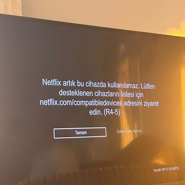 Netflix'i TV'de Açma Sorunu Ve Bilgilendirme Eksikliği