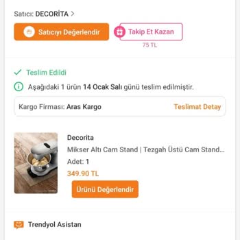 Trendyol Ve Aras Kargo Arasında Kaybolan Siparişin Peşinde