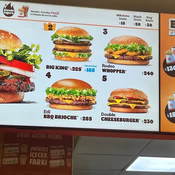 Burger King'de İndirim Uygulanmadı