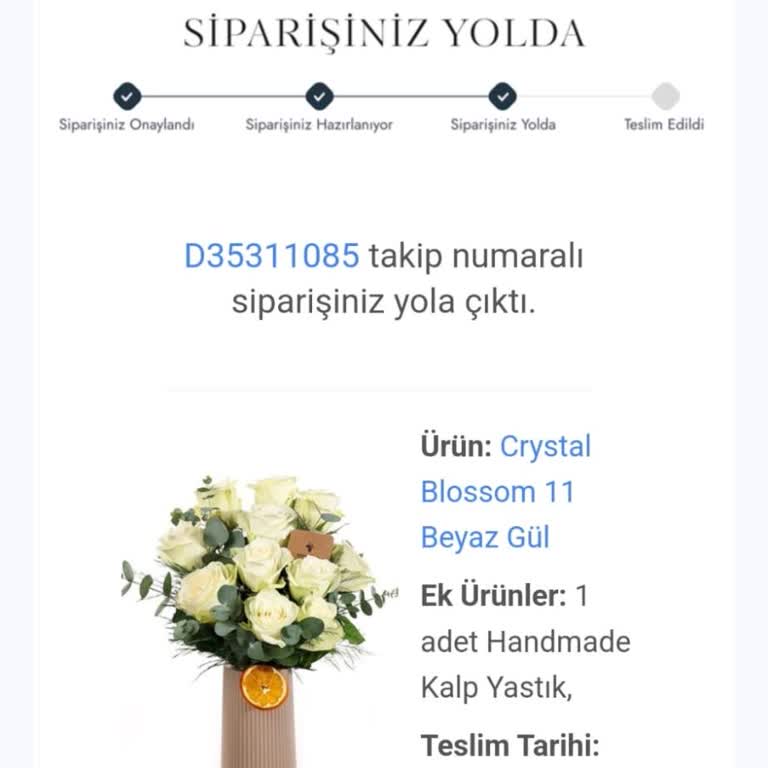Teslim Edilmeyen Çiçek Siparişi Ve İade Talebi