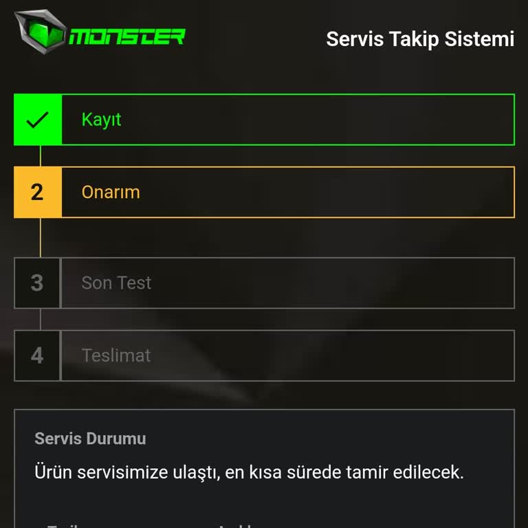 Monster Laptop Servisinde Uzayan Bekleyiş
