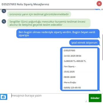 Teslimat Gecikmesi Ve İletişim Sorunları
