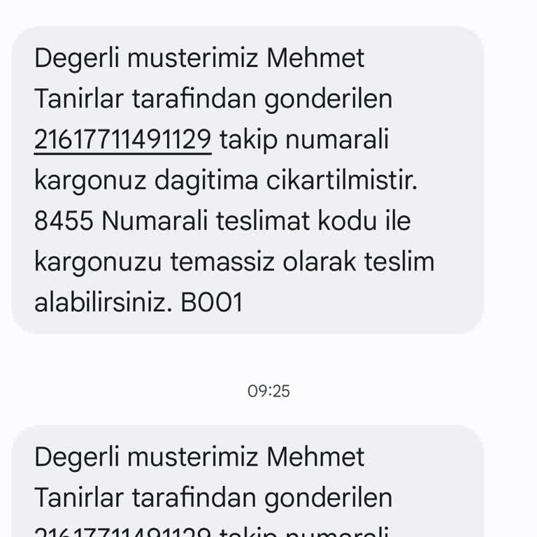 Kargo Teslimatında Sürekli Gecikme Ve Saygısız Hizmet