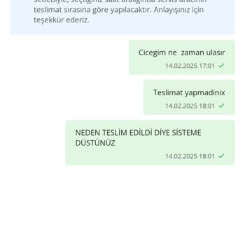 Teslim Edilmeyen Sipariş Ve Ulaşılamayan Müşteri Hizmetleri